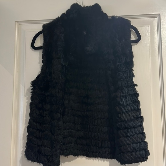 Adrienne Landau Fur Vest - Picture 1 of 4